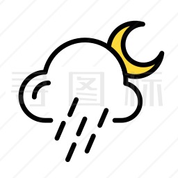 阵雨图标