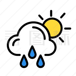 下雨图标