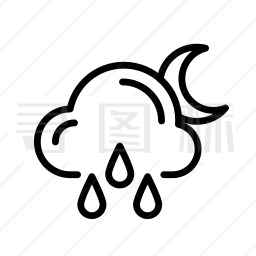 下雨图标