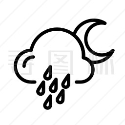 下雨图标