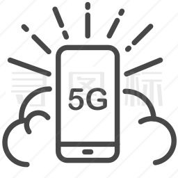 手机5g网络图标