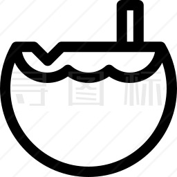 椰子饮料图标