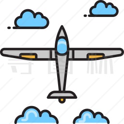 滑翔机图标