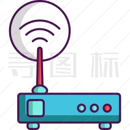 WiFi路由器图标