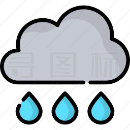 雨图标