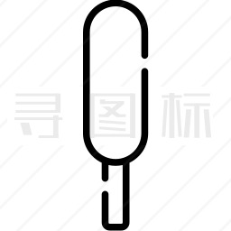 玉米热狗图标