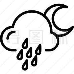 下雨图标