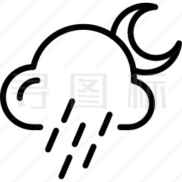 雨图标