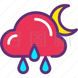 雨图标