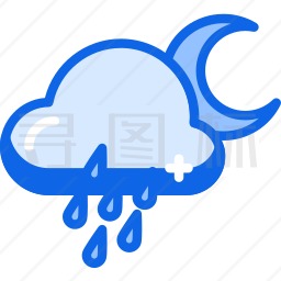 下雨图标