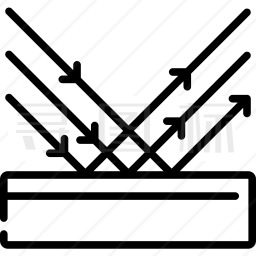 镜面反射图标