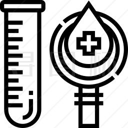 血液测试图标