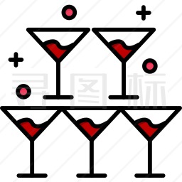 鸡尾酒图标