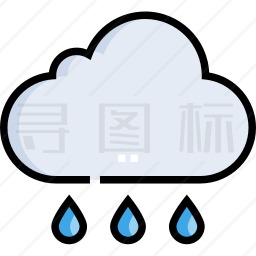 雨图标