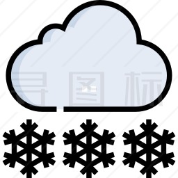 下雪图标