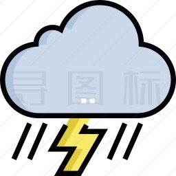 雷雨图标