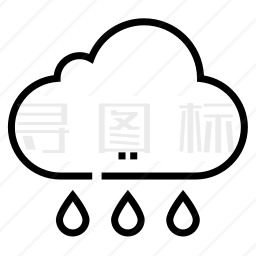 雨图标