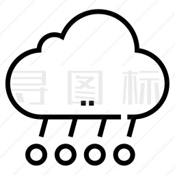 冰雹图标