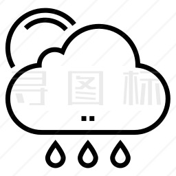 雨图标