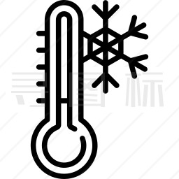 霜冻符号图标图片