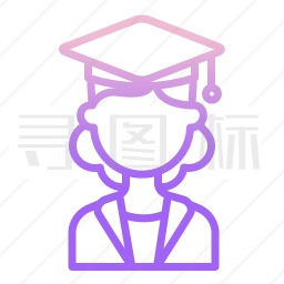 毕业生图标