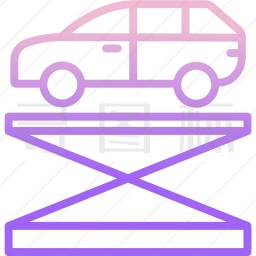 汽车服务图标