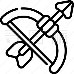 弓箭怎么画简笔画简单图片