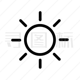 太阳图标