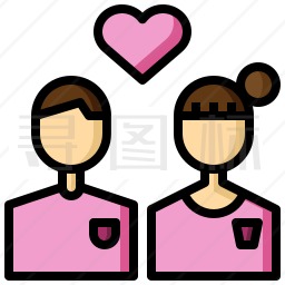 夫妇图标