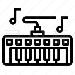 电子琴图标