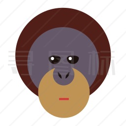 猴子头像图标