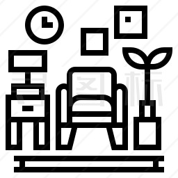 家具与家居图标