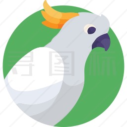 凤头鹦鹉图标