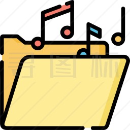 音乐文件夹图标