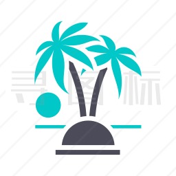 棕榈树岛图标