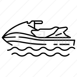摩托艇图标