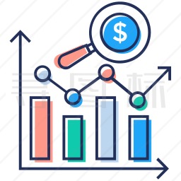 增长图表图标