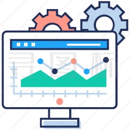 电脑数据图标图标