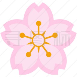 樱花图标 樱花logo 樱花png 樱花素材图片