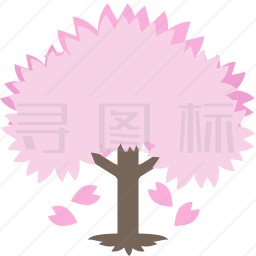 樱花树图标