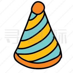 生日帽图标