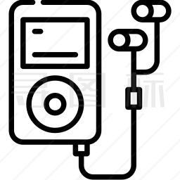 MP3播放器图标