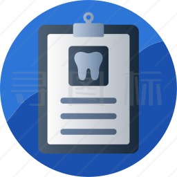 牙齿诊断文件图标