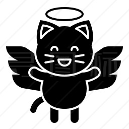 天使猫咪图标