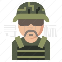 士兵头像图标