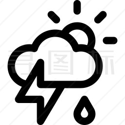 暴风雨图标