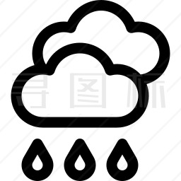 雨图标