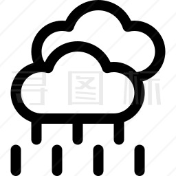 下雨图标