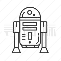 R2D2机器人图标