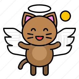 天使猫咪图标